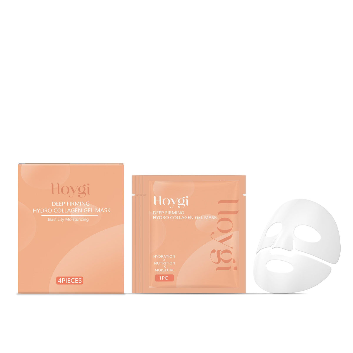 Collagen Hydrogel Face Mask — 4 Pieces