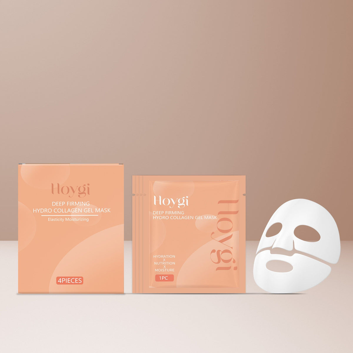Collagen Hydrogel Face Mask — 4 Pieces