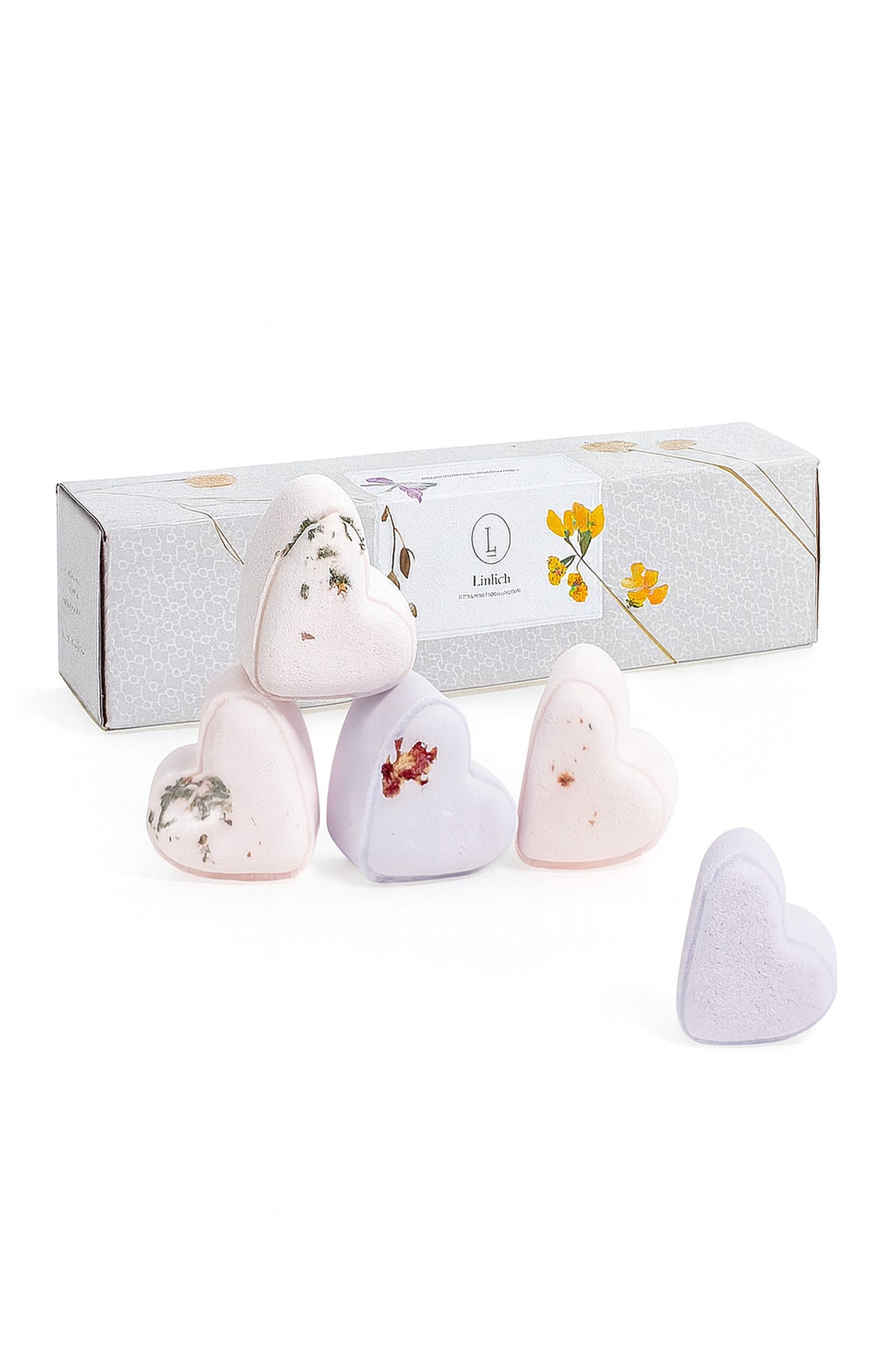 Set de Regalo Bombas de Baño de Lavanda — 5 Artesanales