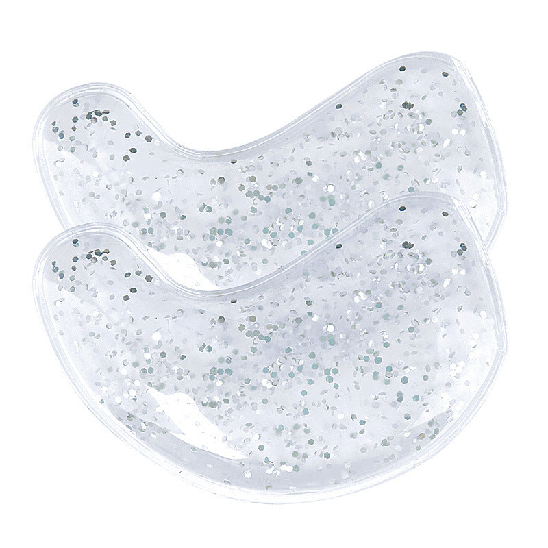 Parches de Gel Refrescantes para Ojos con Glitter — Antiojeras