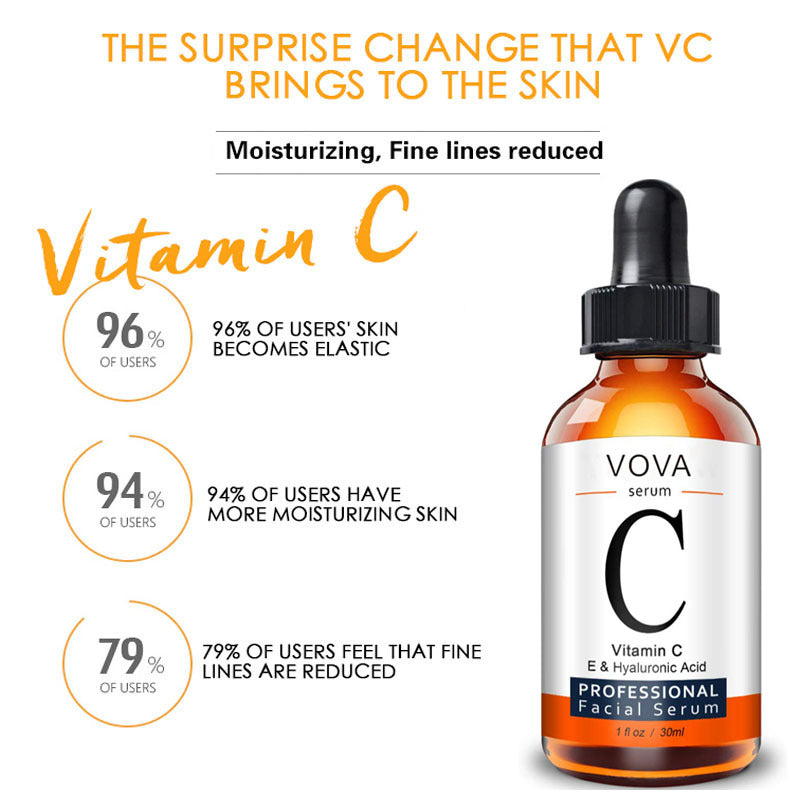 Vitamin C Serum with Vitamin E & Hyaluronic Acid — 30 ml
