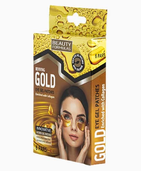 Parches de Gel para Ojos con Oro — Antiojeras