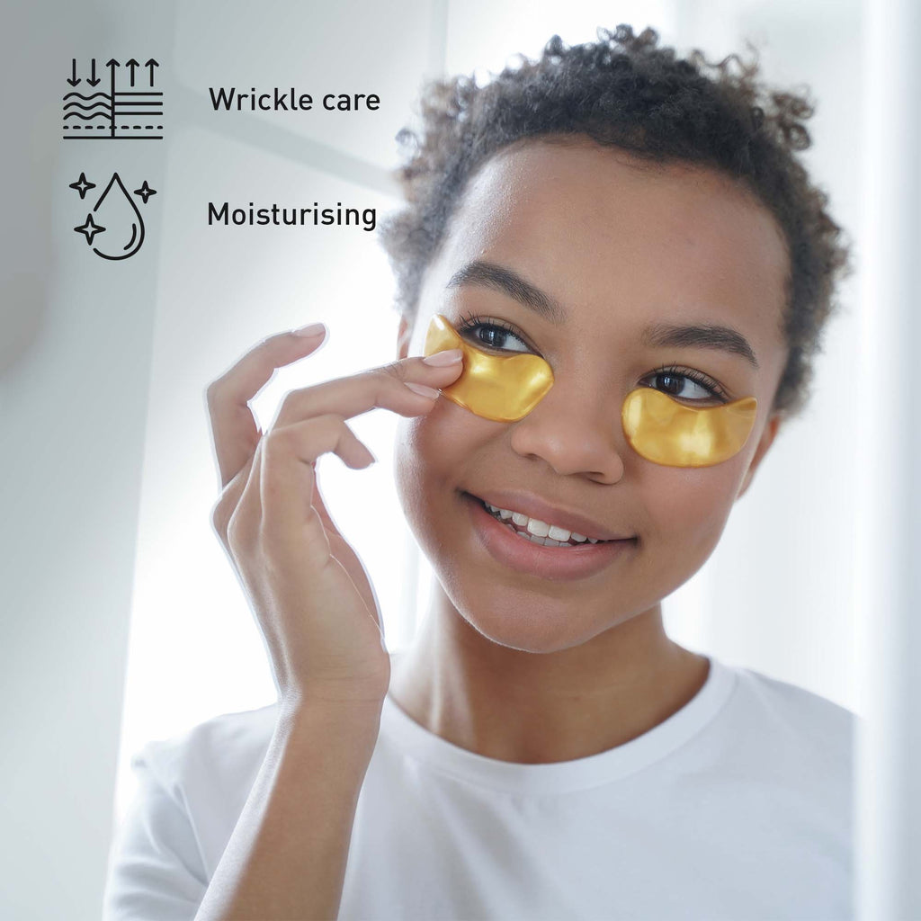 Pursonic Ultimate Eye Care & Beauty Bundle: Eye Gel Patches + Eyelash Curler