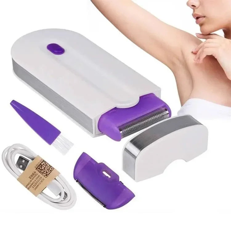 Afeitadora Eléctrica para Mujer — Depilación Indolora