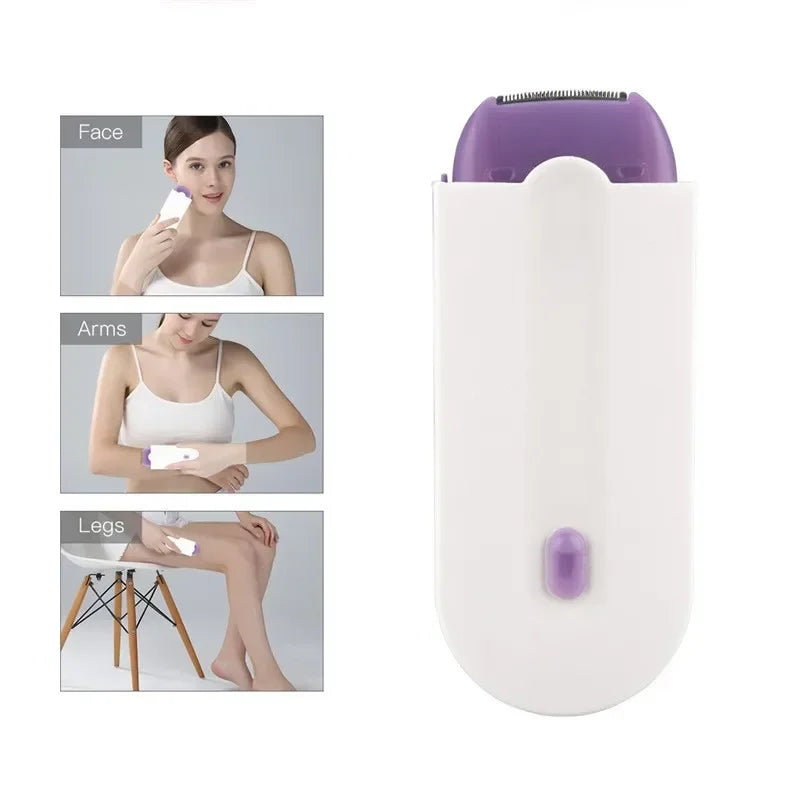 Afeitadora Eléctrica para Mujer — Depilación Indolora