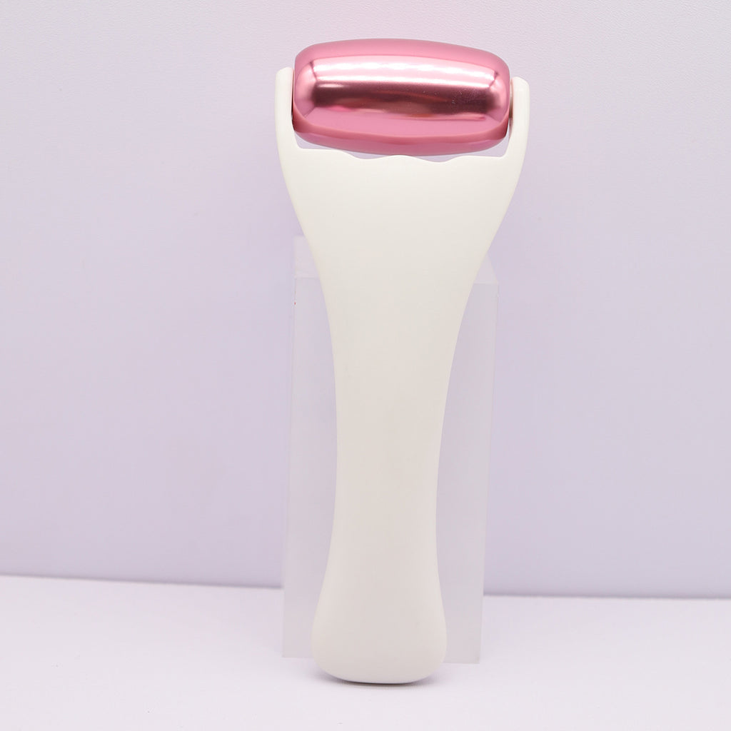 Rodillo de Hielo Facial Rose Gold — Terapia Fría para Rostro y Cuerpo
