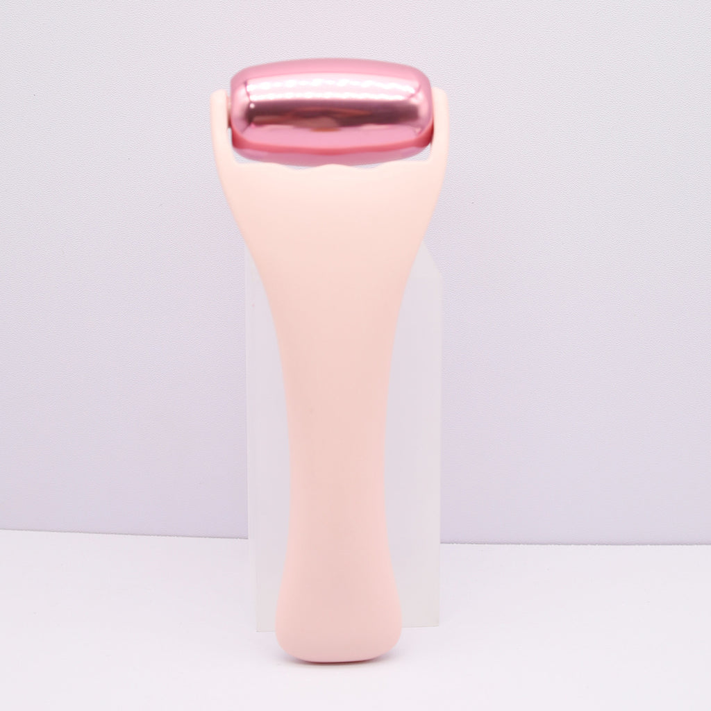 Rodillo de Hielo Facial Rose Gold — Terapia Fría para Rostro y Cuerpo