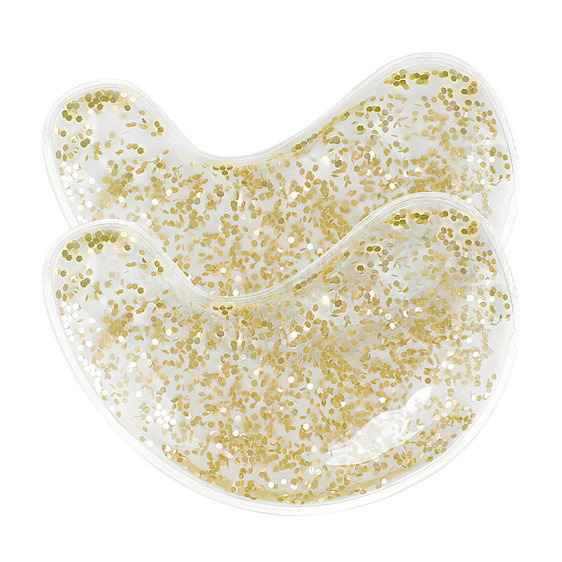Parches de Gel Refrescantes para Ojos con Glitter — Antiojeras