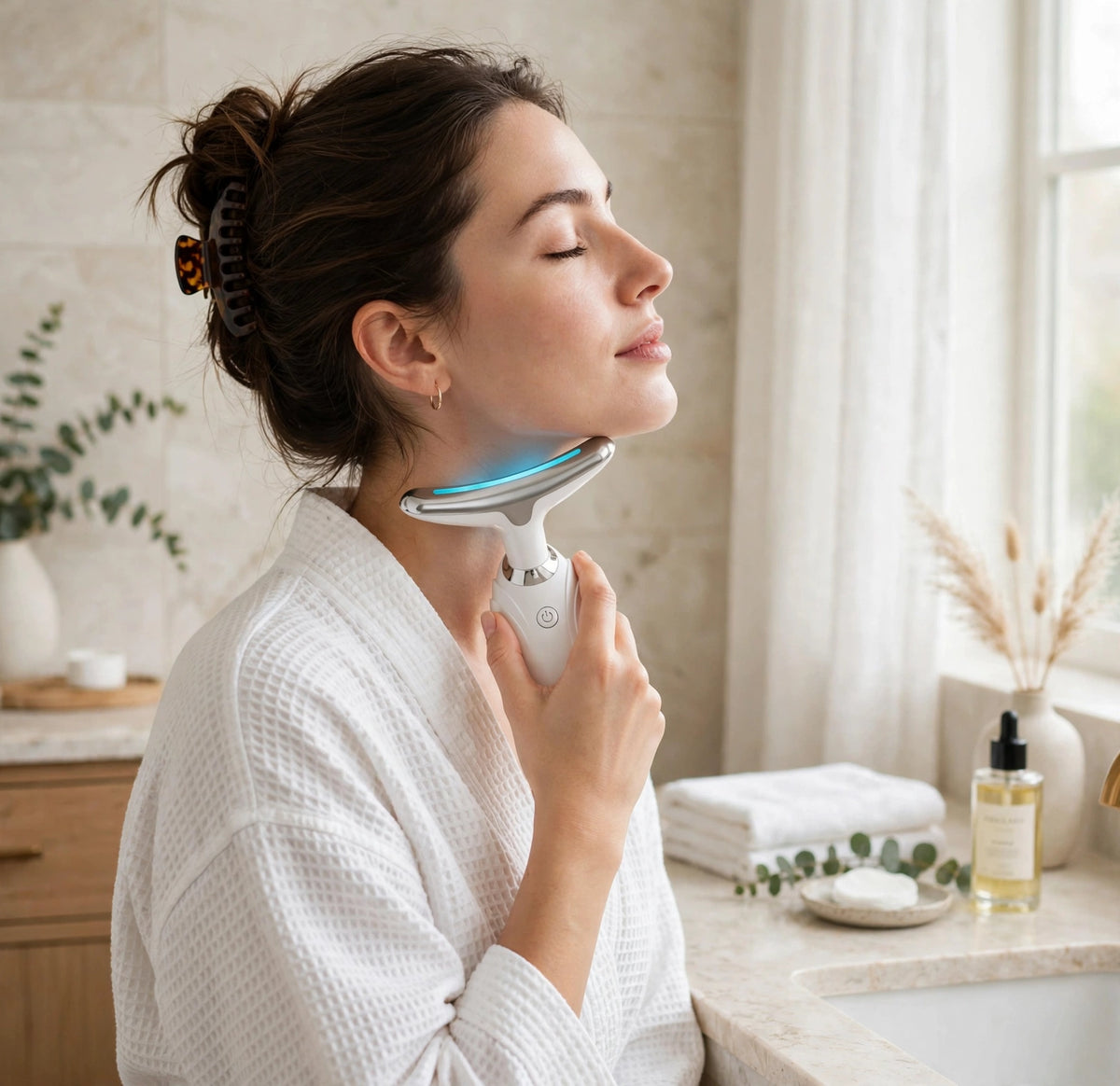 LED Face & Neck Lifting Device