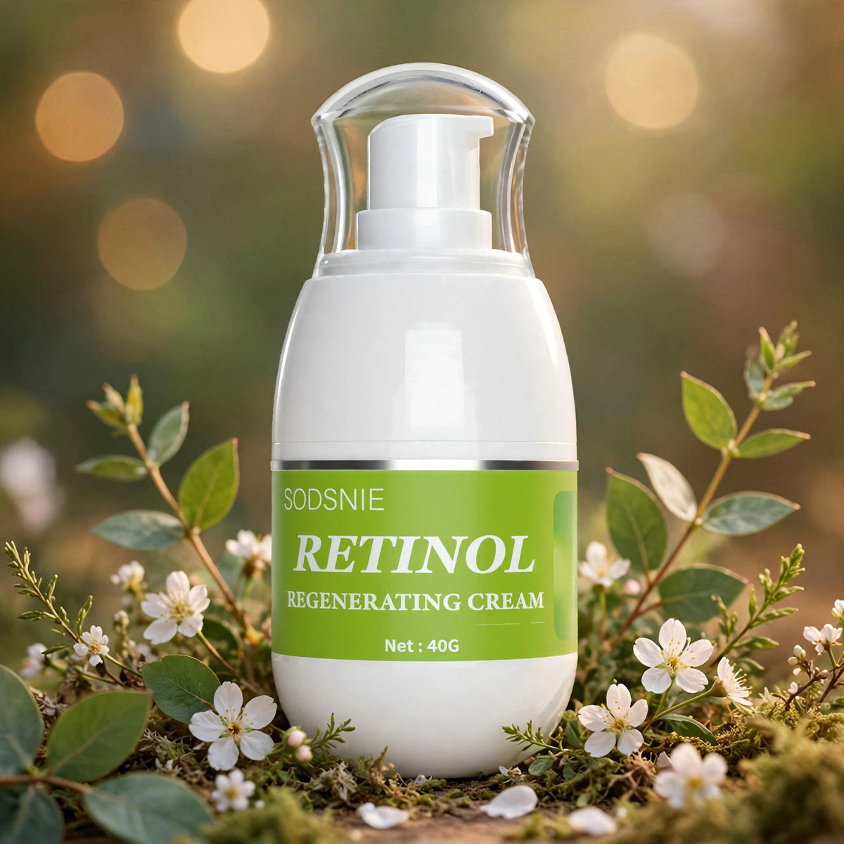 Retinol & Niacinamide Cream — Anti-Aging & Brightening