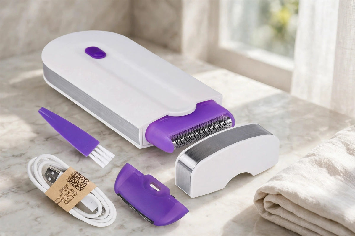 Women's Electric Shaver — Painless Hair Removal