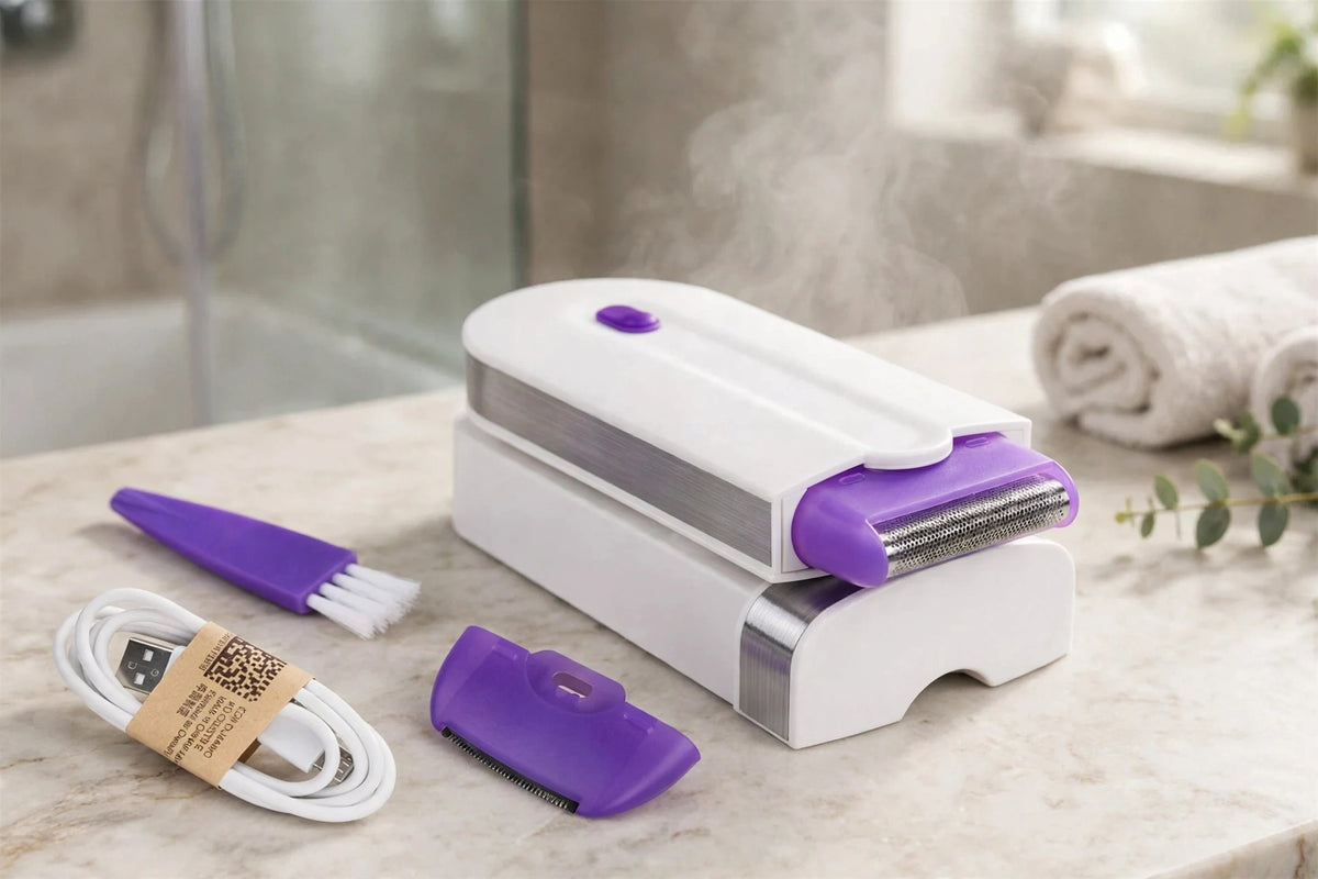 Women's Electric Shaver — Painless Hair Removal